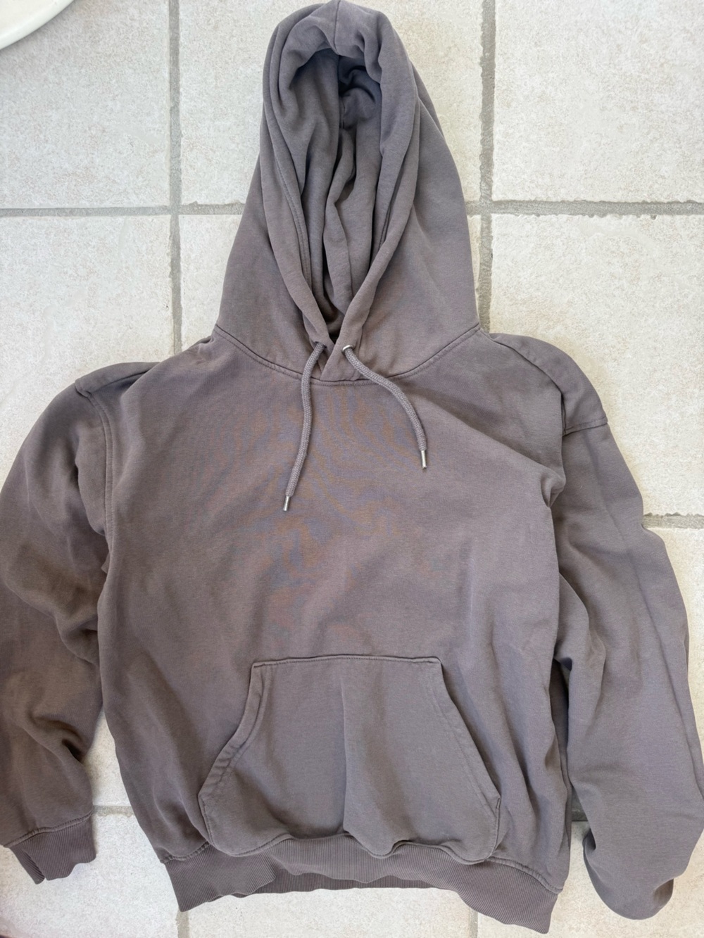 H&M Men's Brown/ Gray Hoodie